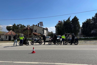 Bursa'da motosikletlilere sıkı kontrol