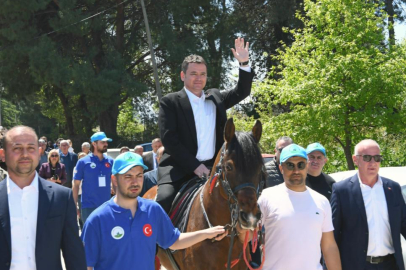 Osmangazi’de Geleneksel Rahvan At Koşusu coşkusu