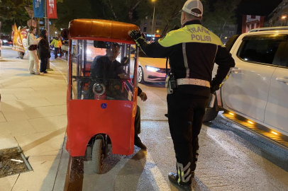 Bursa'da alkollü araç kullanan sürücüye toplam 92 bin 500 lira ceza