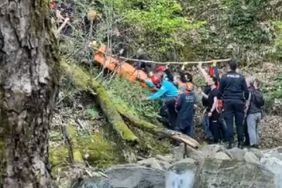 Bursa'da kalp krizi geçirip dereye düştü