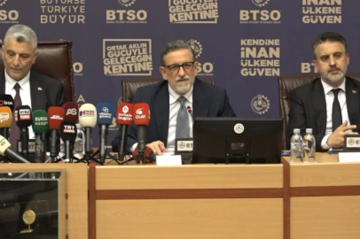 Bakan Bolat, Bursa'da iş adamlarıyla bir araya geldi