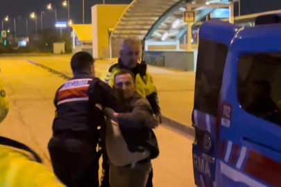 Bursa'da  alkollü yakalandı polise hakaretten gözaltına alındı