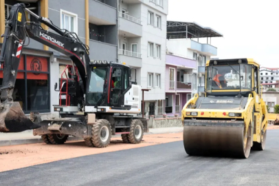 Osmangazi’den Hamitler’e 300 tonluk asfalt desteği