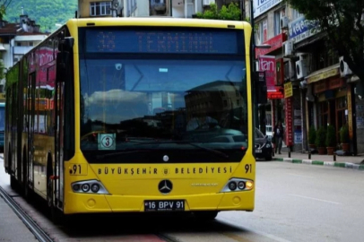 Bursa'da 1 Mayıs'ta ulaşım ücretsiz