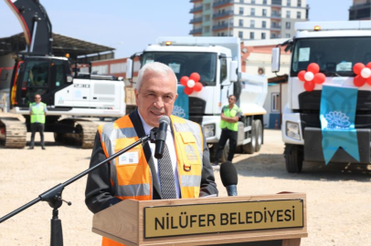 Nilüfer Belediyesi’nin yeni araçları yollarda