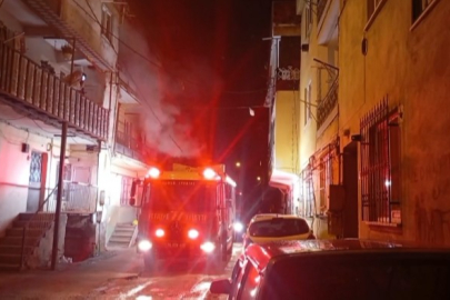 Bursa'da korkutan yangın: Daire kullanılamaz hale geldi