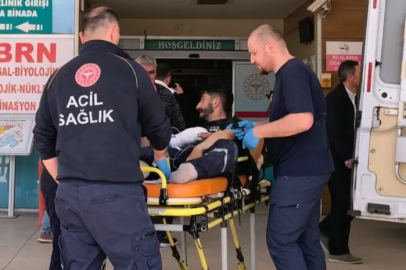 Bursa'da fırlayan spiral taşı faciaya yol açtı
