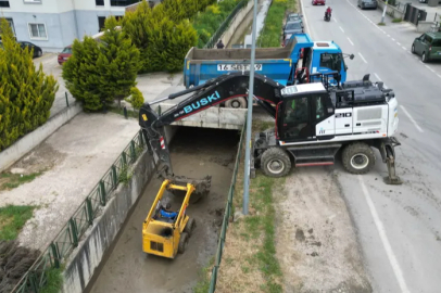 Büyükşehir’den dere temizliği