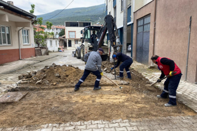 Gemlik Belediyesi Acil Müdahale Ekibi sahada