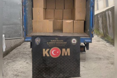Bursa polisi, kaçakçılığa geçit vermiyor
