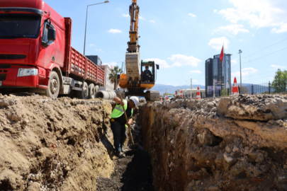 Büyükşehir'den Osmangazi’de altyapı çalışması