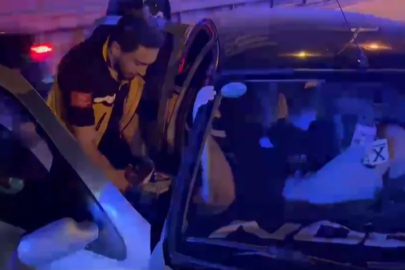 Bursa'da kontrolden çıkan otomobil bariyere çarptı: 1 yaralı