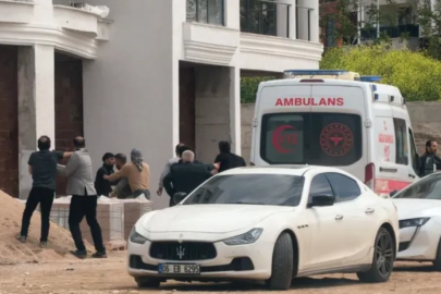 Bursa'da şantiye savaş alanına döndü