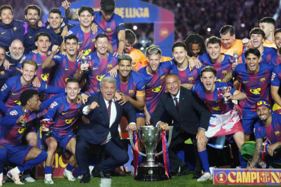 La Liga'da şampiyon Barcelona