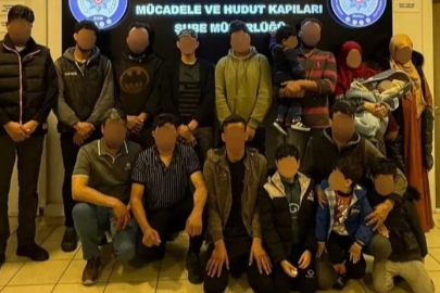 Bursa'da 18 kaçak göçmen yakalandı