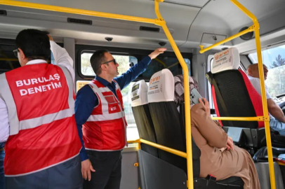 Bursa'da toplu taşıma araçlarında klima denetimi