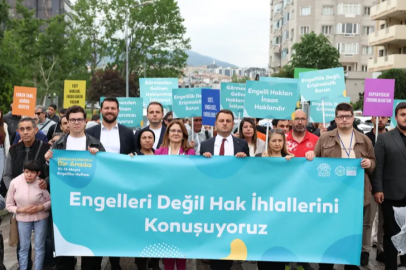 Nilüfer’de sloganlar engelleri aşmak için yükseldi
