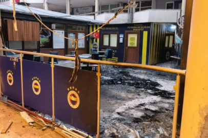 Bursa'da 2 çocuk Fenerbahçeliler Derneği'nde yangın çıkardı