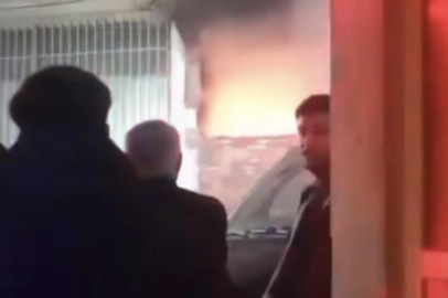 Bursa'da tekstil atölyesi alevlere teslim oldu