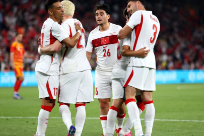 A Milli Futbol Takımı’ndan 4 gollü prova