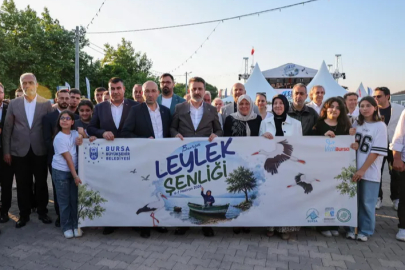 Bursa Leylek Şenliği coşkuyla başladı