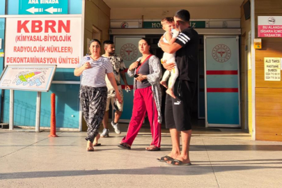 Bursa'da mangal ateşine düşen çocuk yaralandı