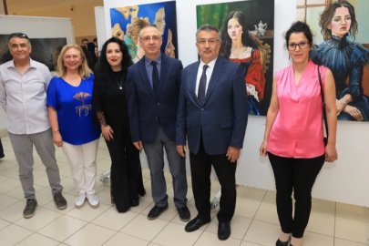 BUÜ'de geleceğin sanatçıları mezuniyet sergisinde buluştu