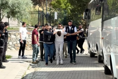 Bursa'da 29 şüpheli adliyeye getirildi