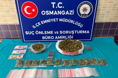 Bursa'da uyuşturucu operasyonu: 4 şüpheli yakalandı