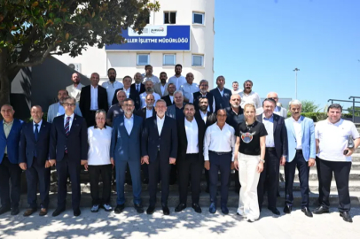 Başkan Burkay’dan terminalde önemli buluşma