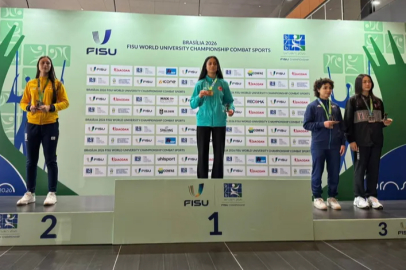 BUÜ’lü milli sporcudan uluslararası başarı