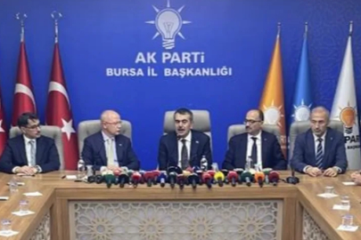 Bakan Tekin: Bursa'da öğretmen ve derslik sayısı 2,5 kat arttı