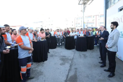 Başkan Taban temizlik işleri müdürlüğü personeliyle buluştu