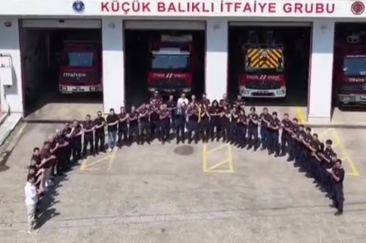 Bursa itfaiyesi'nden 'Bizim Çocuklar'a anlamlı destek