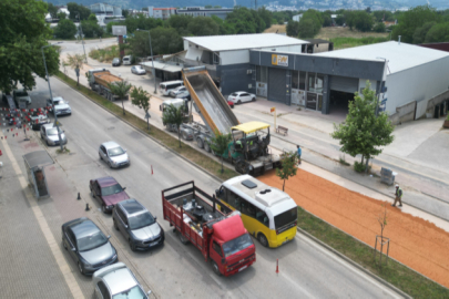 Nilüfer'in yolları Büyükşehir'le yenileniyor