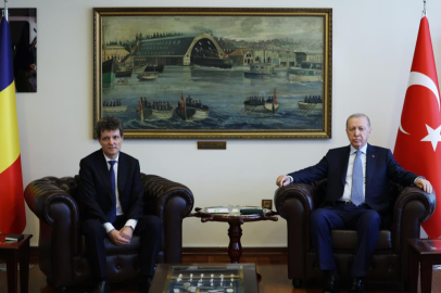 Cumhurbaşkanı Erdoğan, Romanya Cumhurbaşkanı Dan ile görüştü