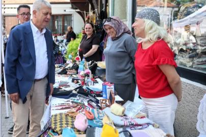 Osmangazi’de kadın emeği Babalar Günü’nde sergilendi