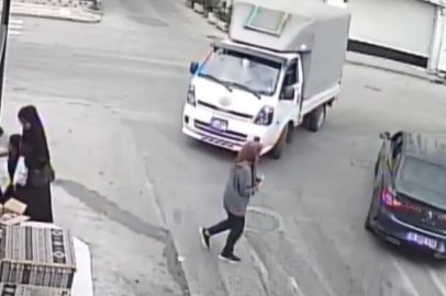 Bursa’da korku dolu anlar kamerada