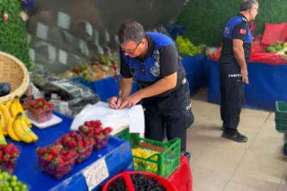 İnegöl'de manavlara sıkı denetim