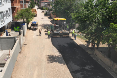 İnegöl'de yollar yenileniyor