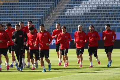 A Milli Futbol Takımı, ABD maçı hazırlıklarını tamamladı