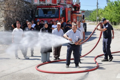 Bursa'nın kırsalında yangınla mücadele kapasitesi artıyor