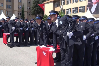 Bursa POMEM'de 32. dönem mezuniyet coşkusu