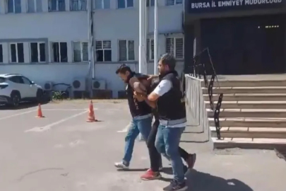 33 yıl hapis cezasıyla aranan zanlı Bursa'da kıskıvrak yakalandı