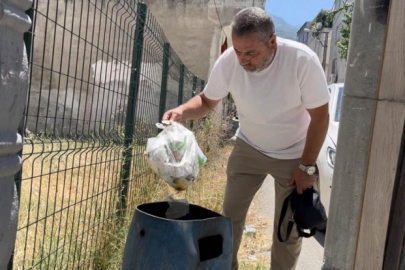 Bursa'da biriktirdiği 1 kilo altın çöpe atıldı, ilçe seferber oldu