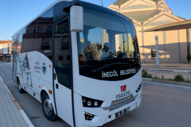 İnegöl'de hastalara 'ücretsiz servis'