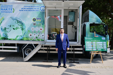 Yıldırım’da atıklar nakde dönüşüyor