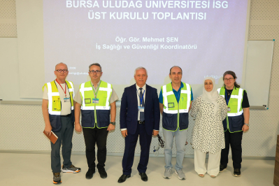 BUÜ İSG Üst Kurulu Toplantısı gerçekleştirildi