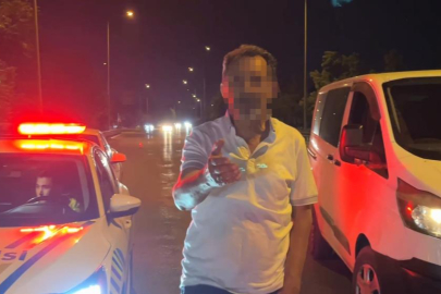 Bursa'da alkollü sürücü, basın mensubuna tükürdü