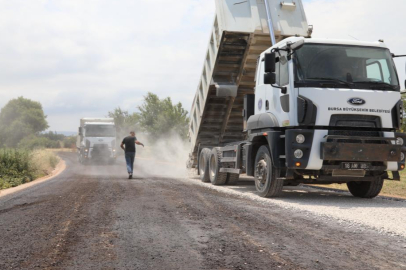 Büyükşehir, Nilüer'de yolları yeniliyor